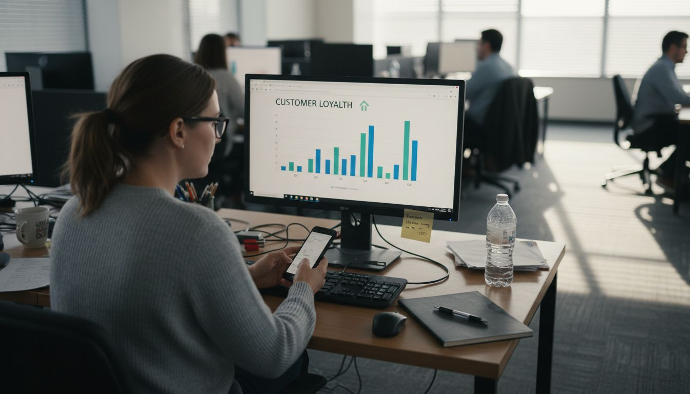 Customer service lead tracking loyalty metrics